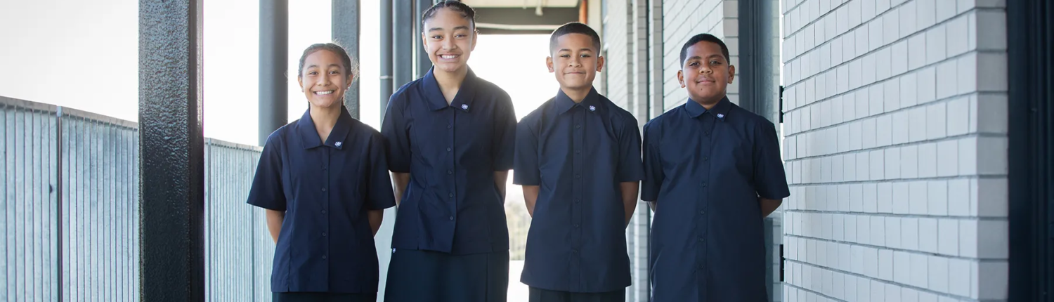 Chapel Downs Junior College Prospectus image of chapel downs junior college students on a balcony in their uniforms